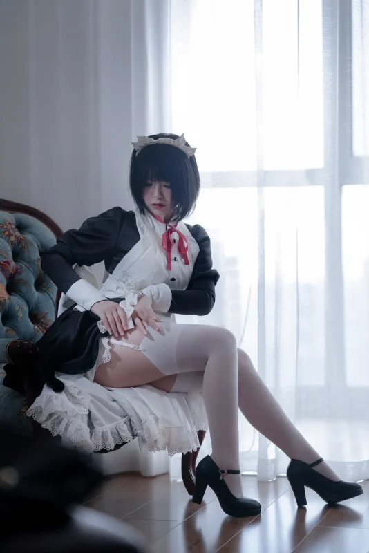 【写真】半半子 – 嫌パン MAID BANBANKO 女仆 60P2V-308MB-Cos盒子