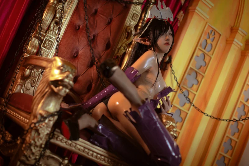 【写真】阿薰kaOri 黑獣 黑精灵女王奥利卡 80P-673MB-Cos盒子